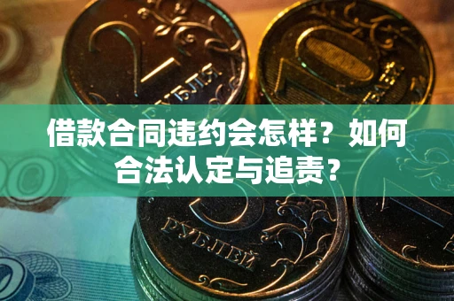 北京借款合同违约会怎样？如何合法认定与追责？